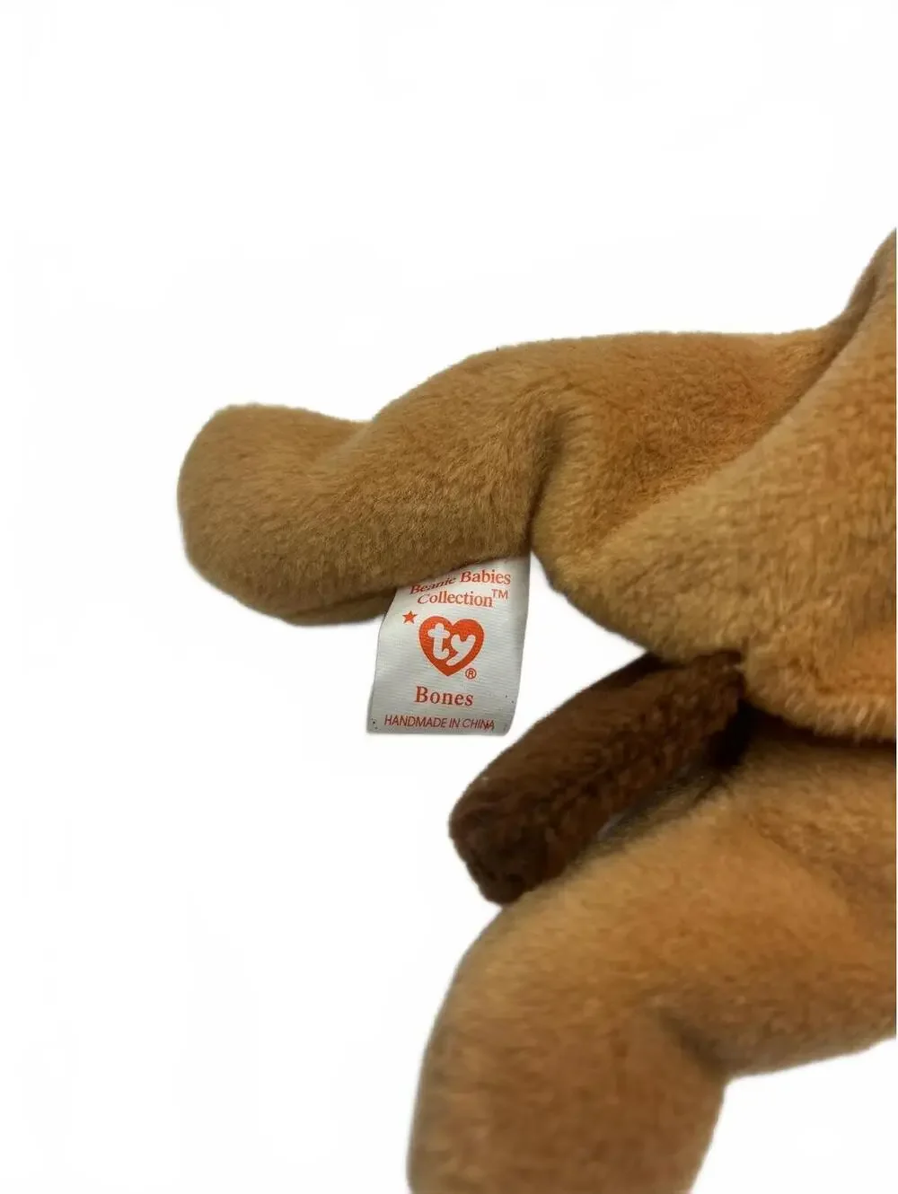 Ty Bones Beanie Baby Plush Full Size 9